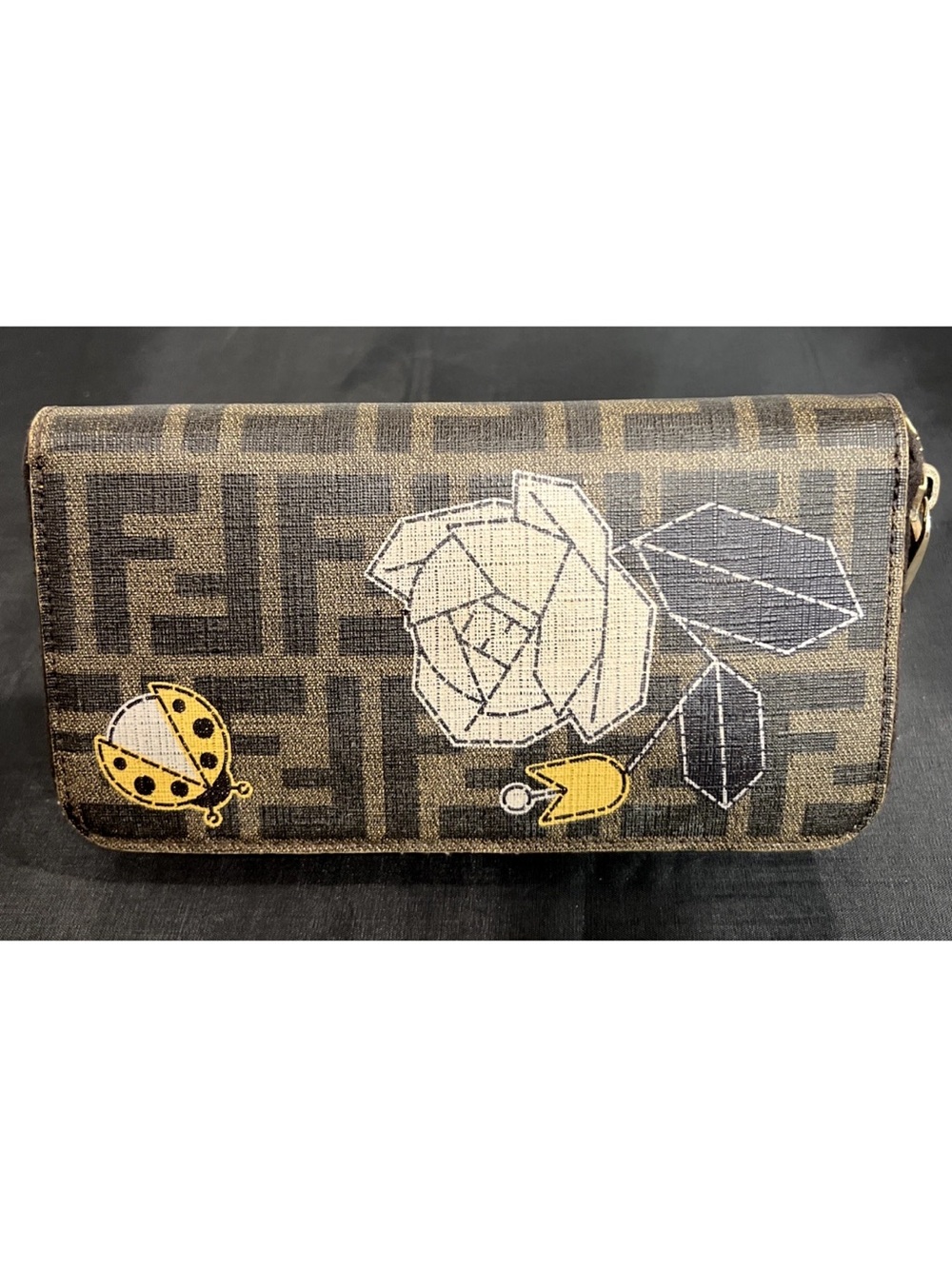 FENDI Zucca rare pattern bifold wallet